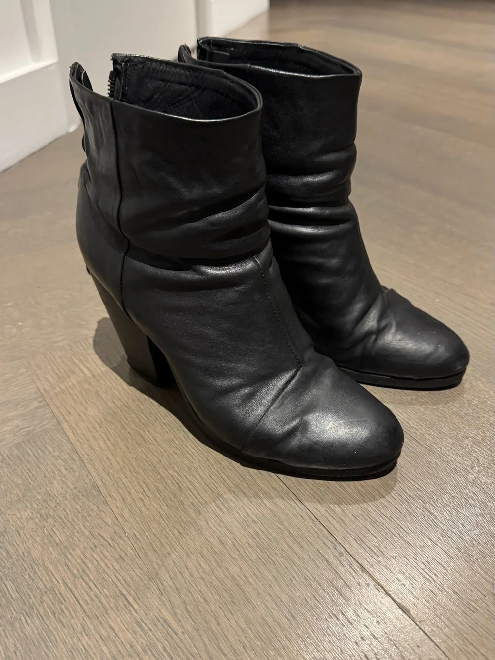rag & bone sculpted black